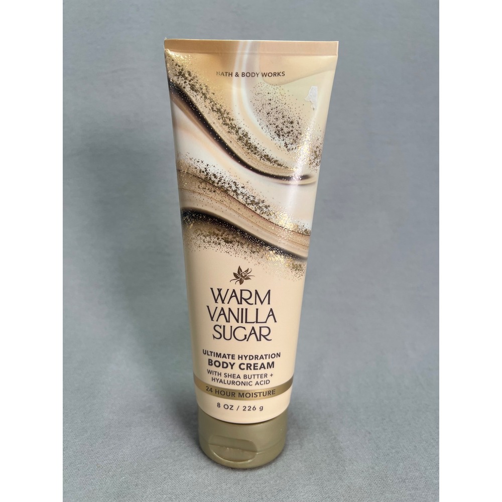 Bath & Body Works Body Cream Warm Vanilla Sugar Ultimate Hydration‎ NEW 8 oz